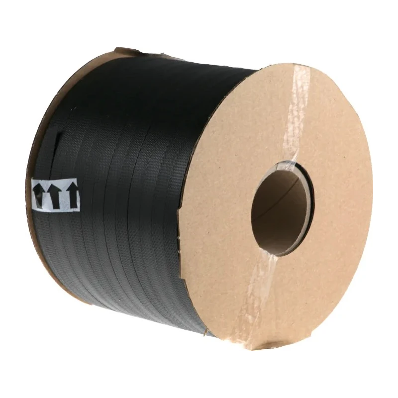 RS PRO Polypropylene Strapping Kit, Black, 800 m Length, 12 mm Width, Plastic Buckles, Model 211-7677
