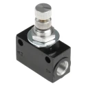 Norgren T1000 Series Uni-Directional Flow Regulator, 1–10 Bar, G1/8 Female Ports, T1000C1800