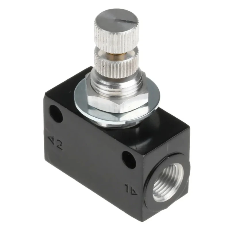 Norgren T1000 Series Uni-Directional Flow Regulator, 1–10 Bar, G1/8 Female Ports, T1000C1800