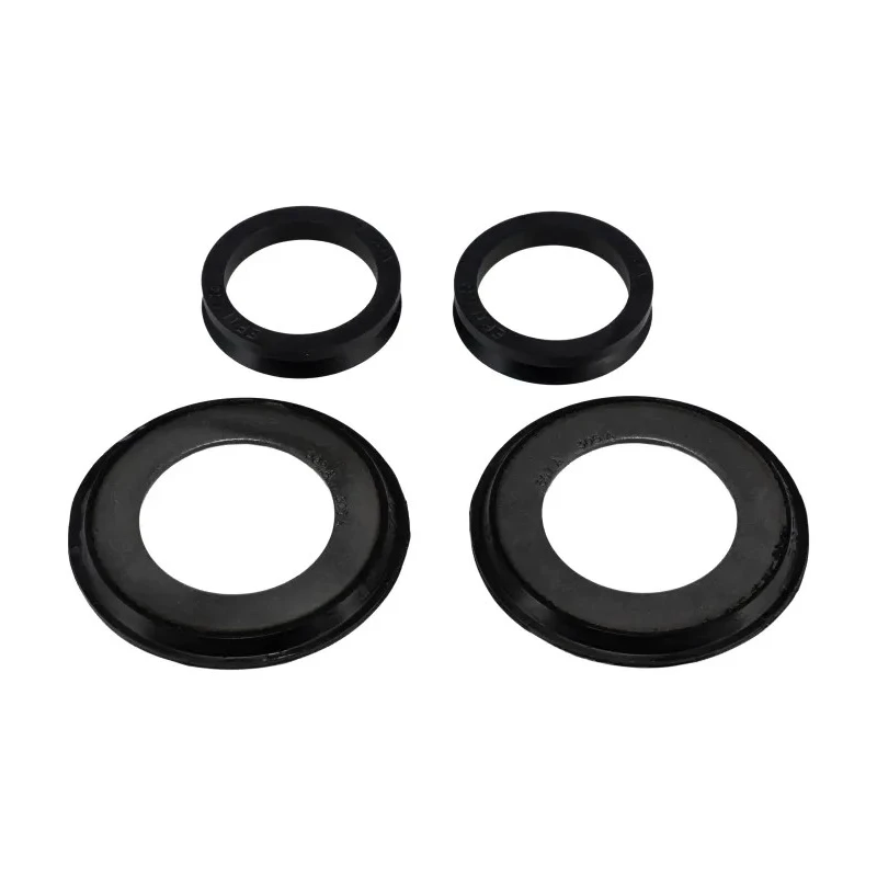 SKF Nitrile Rubber V-Ring Seal with Steel Element, 30 mm ID, 54.5 mm OD, Black, TSN 507 A