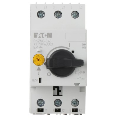 Eaton Motor Protection Circuit Breaker 400–630 mA, 690V AC, PKZM0-0,63 072733 PKZM0-0,63