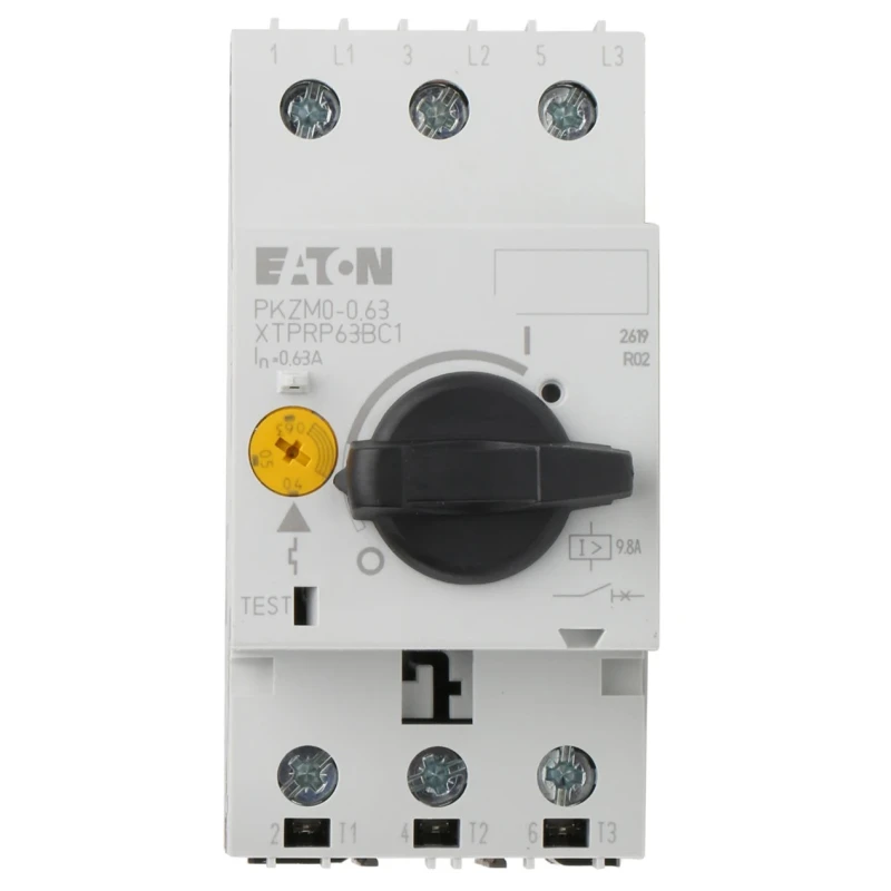 Eaton Motor Protection Circuit Breaker 400–630 mA, 690V AC, PKZM0-0,63 072733 PKZM0-0,63