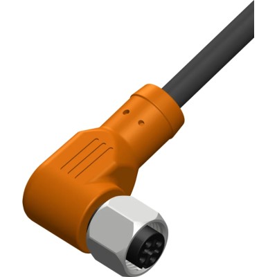 RS PRO Female 4 Way Right Angle to Unterminated Sensor Actuator Cable, Polyurethane Jacket, IP67, 5m, 30V 212-1713