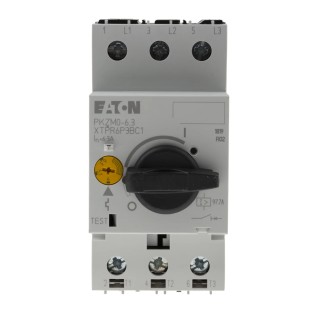 Eaton Motor Protection Circuit Breaker 4A, 6.3A, 690V AC, 3-Pole, PKZM0 Series 072738 PKZM0-6,3