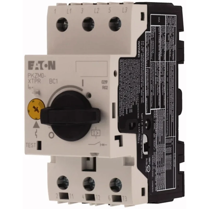 Eaton Motor Protection Circuit Breaker 4A, 6.3A, 690V AC, 3-Pole, PKZM0 Series 072738 PKZM0-6,3