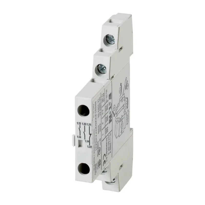 Eaton Auxiliary Contact 3 Contact 2 NO/1 NC PKZ0 Top Mount 3.5A 500V AC 072894 NHI21-PKZ0