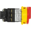 Eaton 3-Pole Flush Isolator Switch, IP65, 32A, 13kW, Panel Mount, 440V AC, Red Handle, 