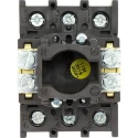 Eaton 3-Pole Flush Isolator Switch, IP65, 32A, 13kW, Panel Mount, 440V AC, Red Handle, 