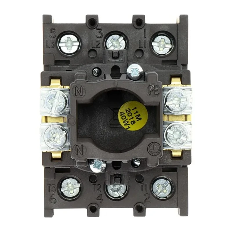 Eaton 3-Pole Flush Isolator Switch, IP65, 32A, 13kW, Panel Mount, 440V AC, Red Handle, 
