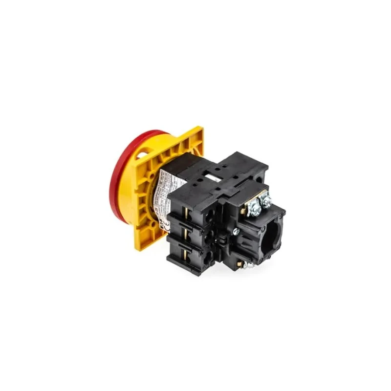 Eaton 3-Pole Flush Isolator Switch, IP65, 32A, 13kW, Panel Mount, 440V AC, Red Handle, 
