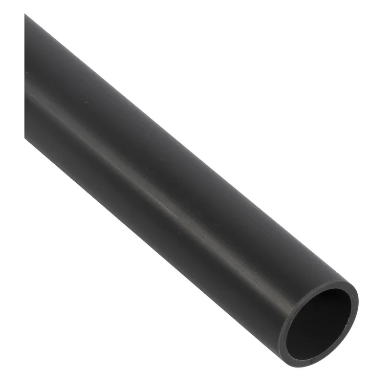 Georg Fischer PVC Pipe 2m Length, 19.05mm OD, 26.7mm Wall Thickness, Grey PVC-U, 20014B138