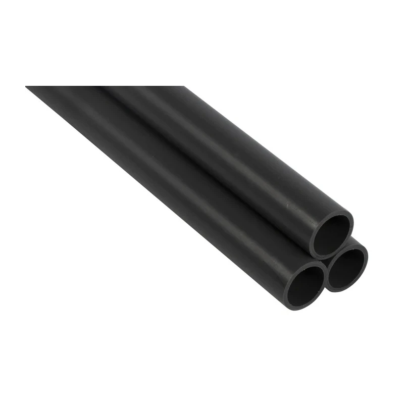 Georg Fischer PVC Pipe 2m Length, 19.05mm OD, 26.7mm Wall Thickness, Grey PVC-U, 20014B138