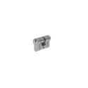 ABUS Brass Euro Cylinder Lock 85mm Matt Brass Nickel Finish, 5 Pins 85122