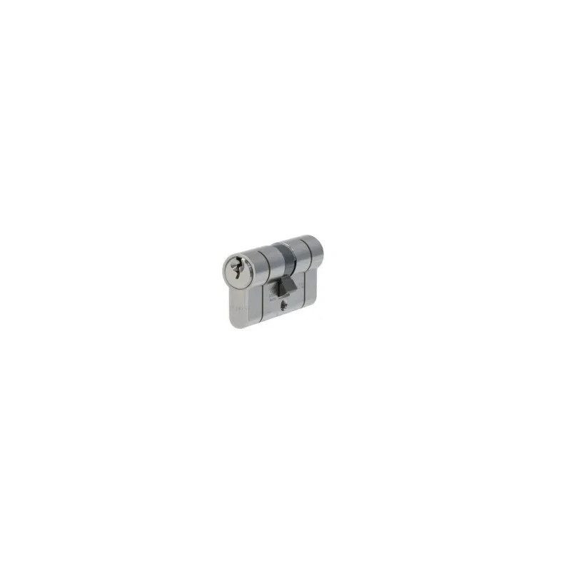 ABUS Brass Euro Cylinder Lock 85mm Matt Brass Nickel Finish, 5 Pins 85122