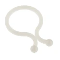 RS PRO Natural Polyamide 66 Cable Clip, Twist Lock, 23.6 mm Max Bundle Diameter, 45 mm Length, 2 mm Width 821-239