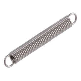 RS PRO Stainless Steel Extension Spring 26.4 mm Free Length, 3.5 mm Outside Diameter, 0.55 mm Wire, 821-469