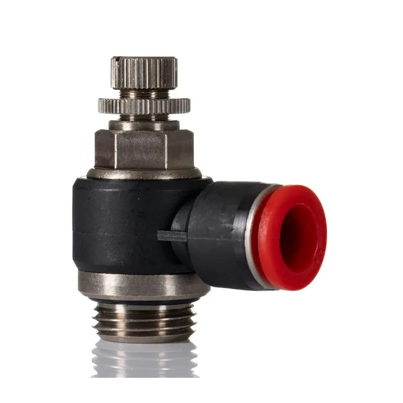 Norgren Pneufit C Series Banjo In-line Regulator, G 1/2, 16 mm Push-in Fitting, Polybutylene Terephthalate, C0K511248