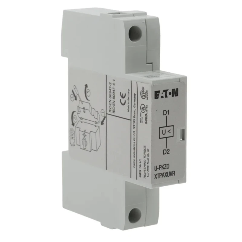 Eaton PKZMO Series Undervoltage Release 073139 U-PKZ0(415V50HZ) for PKE, PKM0, PKZM01, PKZM0-T, PKZM4, 415V 50Hz