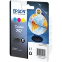 Epson Yellow, Cyan, Magenta Ink Cartridge C13T26704010, Approx. Page Yield 250, For Inkjet Printers