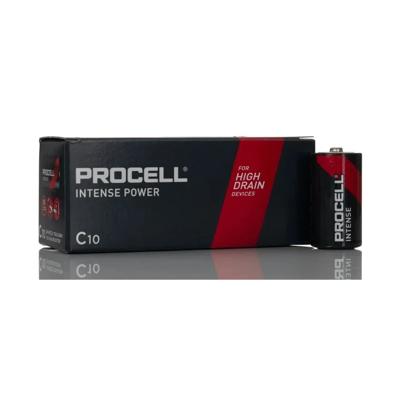 Duracell Procell Intense Alkaline C Battery 1.5V 7.933Ah Industrial LR14 CLR14 5000394136977