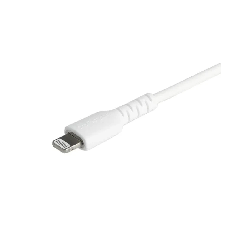 StarTech.com USB 2.0 Lightning to USB Type C Cable, Male to Male, White, 2m RUSBCLTMM2MW
