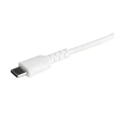 StarTech.com USB 2.0 Lightning to USB Type C Cable, Male to Male, White, 2m RUSBCLTMM2MW