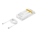 StarTech.com USB 2.0 Lightning to USB Type C Cable, Male to Male, White, 2m RUSBCLTMM2MW