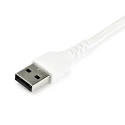 StarTech.com USB 2.0 Male Type A to Male Type C Cable, 1m, White, Thermoplastic Elastomer Jacket RUSB2AC1MW