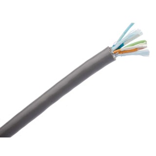 Belden 8103 Series Data Cable, 3 Pairs, 0.22 mm², 152 m, Silver Sheath, Polyvinyl Chloride, 30V 8103.01152