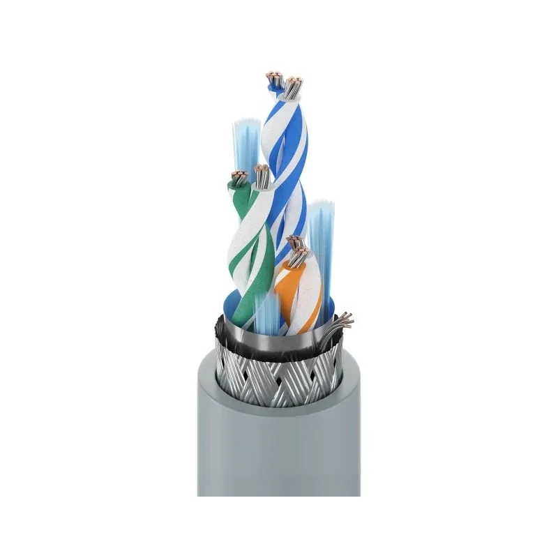 Belden 8103 Series Data Cable, 3 Pairs, 0.22 mm², 152 m, Silver Sheath, Polyvinyl Chloride, 30V 8103.01152