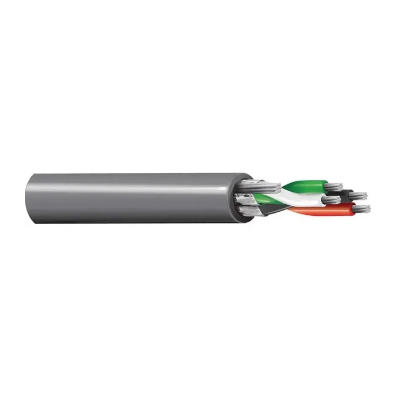 Belden YE00418 Multipair Industrial Cable, 2 Pairs, Silver PVC Sheath, 152m, 300V