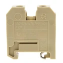 Weidmüller AKZ Series DIN Rail Terminal, Brown, 4mm², 1-Level, Screw, 400V, 41A 0294360000