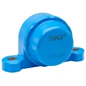 SKF Stainless Steel Pillow Block Bearing, 40mm ID, Set Screw, Composite Housing, P2BC 40M-CPSS-DFH