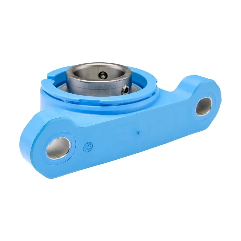 SKF Stainless Steel Pillow Block Bearing, 40mm ID, Set Screw, Composite Housing, P2BC 40M-CPSS-DFH