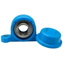 SKF Stainless Steel Pillow Block Bearing, 40mm ID, Set Screw, Composite Housing, P2BC 40M-CPSS-DFH