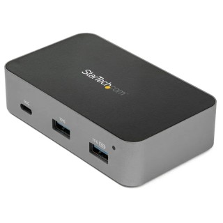 StarTech.com 3 Port USB 3.1 Hub, AC Adapter Powered, Gigabit RJ45, 100x60x25mm HB31C2A1CGS