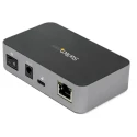 StarTech.com 3 Port USB 3.1 Hub, AC Adapter Powered, Gigabit RJ45, 100x60x25mm HB31C2A1CGS