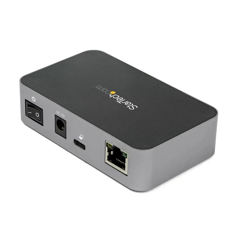 StarTech.com 3 Port USB 3.1 Hub, AC Adapter Powered, Gigabit RJ45, 100x60x25mm HB31C2A1CGS