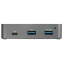 StarTech.com 3 Port USB 3.1 Hub, AC Adapter Powered, Gigabit RJ45, 100x60x25mm HB31C2A1CGS