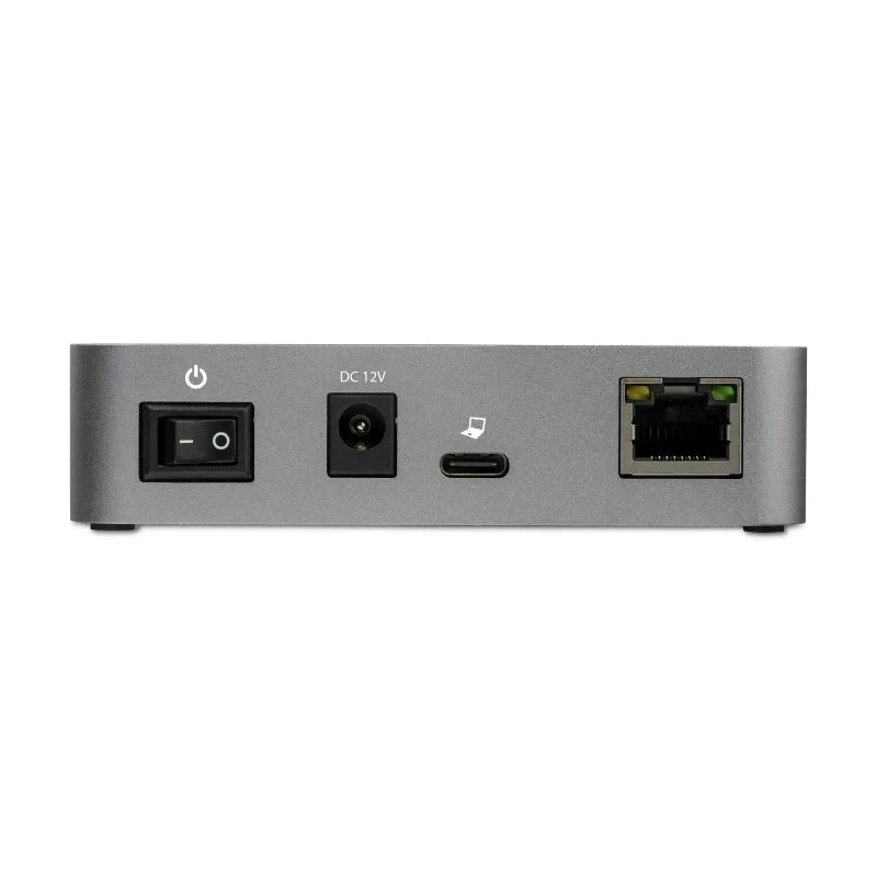 StarTech.com 3 Port USB 3.1 Hub, AC Adapter Powered, Gigabit RJ45, 100x60x25mm HB31C2A1CGS