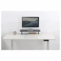 StarTech.com Monitor Riser Desk Mount, 34 Inch Screen Support, 20 kg Capacity, Steel, MNRISERCLMP