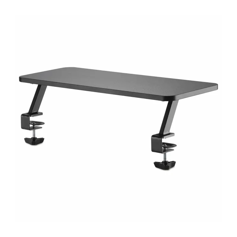 StarTech.com Monitor Riser Desk Mount, 34 Inch Screen Support, 20 kg Capacity, Steel, MNRISERCLMP