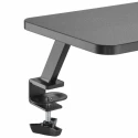 StarTech.com Monitor Riser Desk Mount, 34 Inch Screen Support, 20 kg Capacity, Steel, MNRISERCLMP