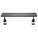 StarTech.com Monitor Riser Desk Mount, 34 Inch Screen Support, 20 kg Capacity, Steel, MNRISERCLMP