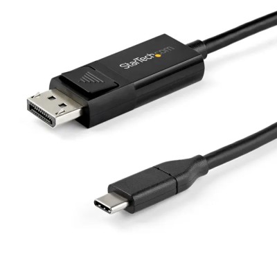 StarTech.com USB Type-C to DisplayPort 1.4 Adapter Cable, 1m, 8K 60Hz, Thunderbolt 3, CDP2DP141MBD