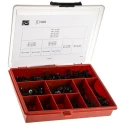 RS PRO Stainless Steel 455 Piece Hex Socket Drive Screw and Bolt Kit 823-897