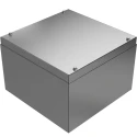 RS PRO General Purpose Enclosure 304 Stainless Steel IP66, Grey, Natural Lid, IK08/IK09, 300x200x300mm