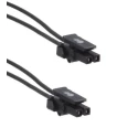 Molex 2 Way Female Micro-Fit TPA to 2 Way Female Micro-Fit TPA Wire to Board Cable 75 mm 300V Nylon Black 1451320200
