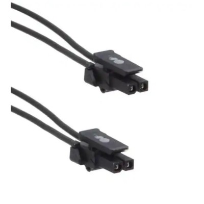 Molex 2 Way Female Micro-Fit TPA to 2 Way Female Micro-Fit TPA Wire to Board Cable 75 mm 300V Nylon Black 1451320200