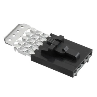 Molex 70400 Female Crimp Connector Housing 2.54 mm Pitch, 5 Way, 1 Row Straight 14567052